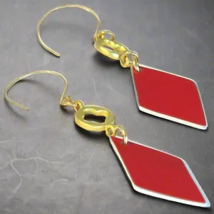 360 Challenge Red Diamond Earrings