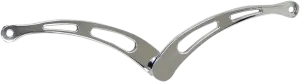 Accutronix FLHT-SC Heel/Toe Extended Shifter Lever - Slotted - Chrome