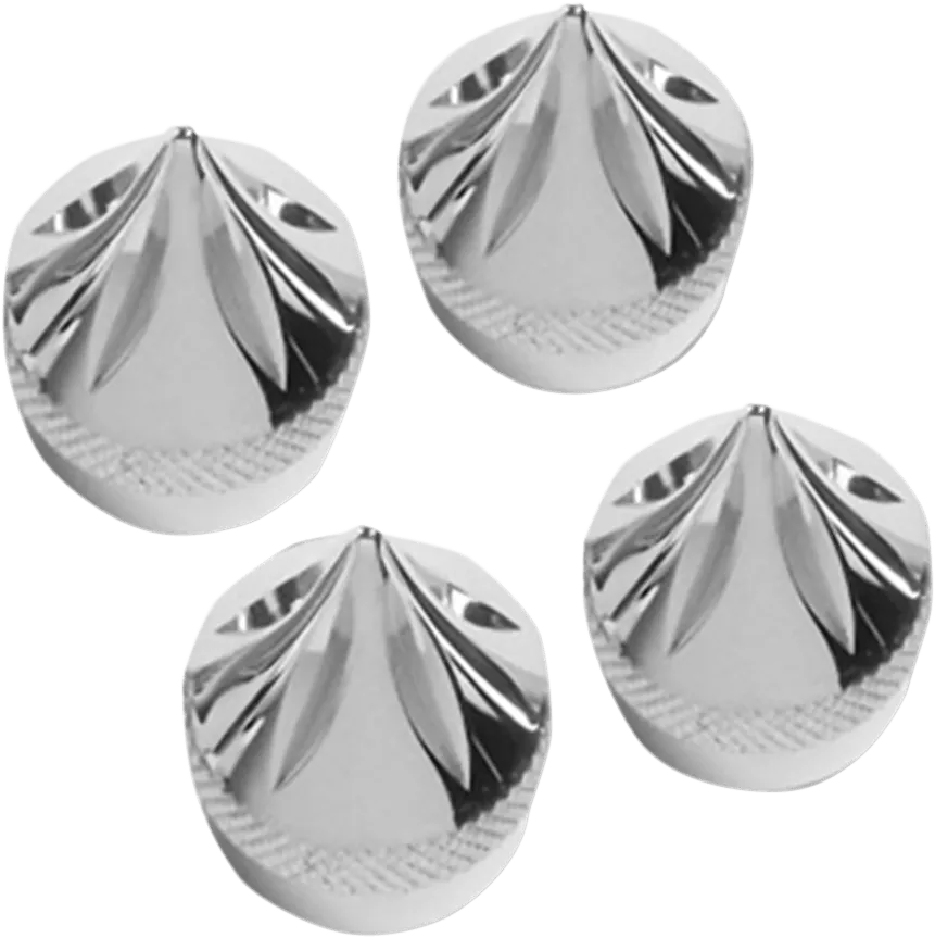 Accutronix HBC001-LC Tribal Headbolt Covers - Chrome