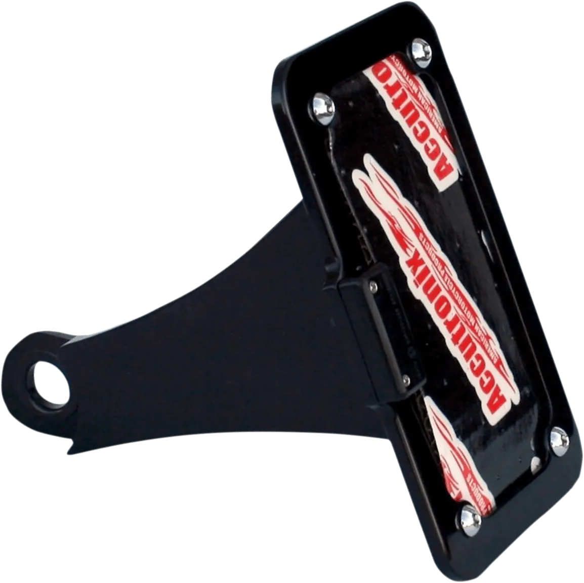 Accutronix LPF106HV-B Side Mount License Plate Assembly - Black
