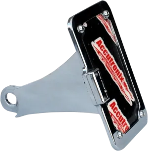 Accutronix LPF106HV-C Side Mount License Plate Assembly - Chrome