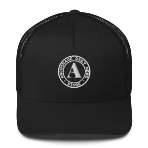 ADN Store White Lettering Cap