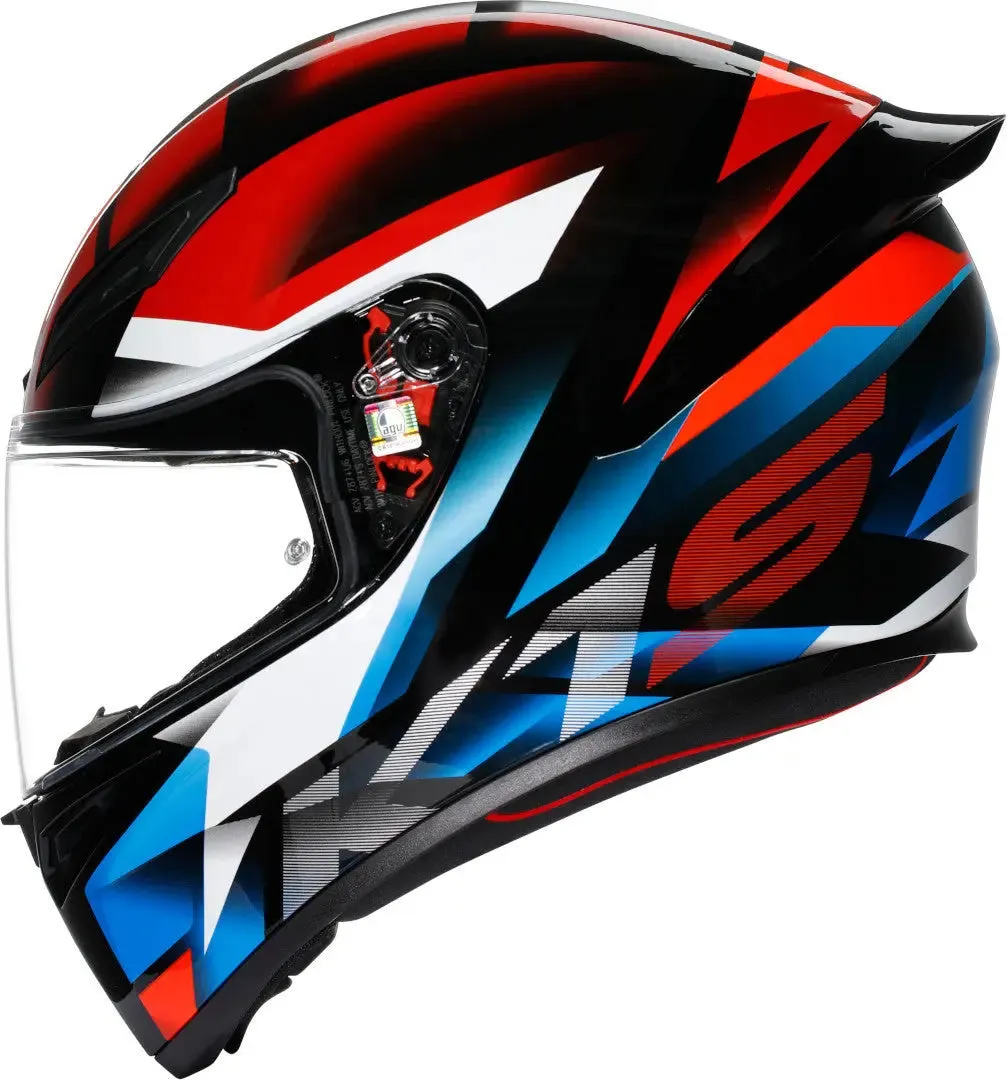 AGV K1 S Fastlap Helmet Black/Red/Blue