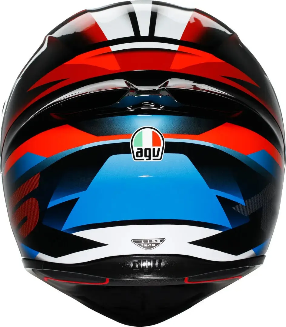 AGV K1 S Fastlap Helmet Black/Red/Blue
