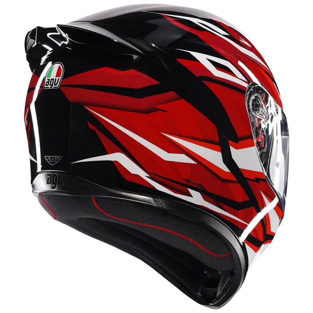 AGV K1 S [LION BLACK/RED/WHITE] E22.06
