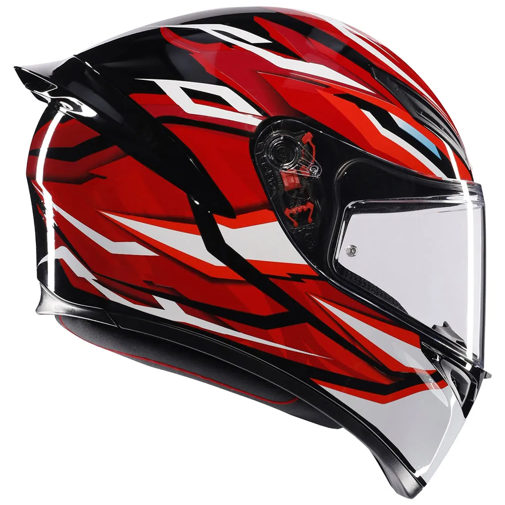 AGV K1 S [LION BLACK/RED/WHITE] E22.06