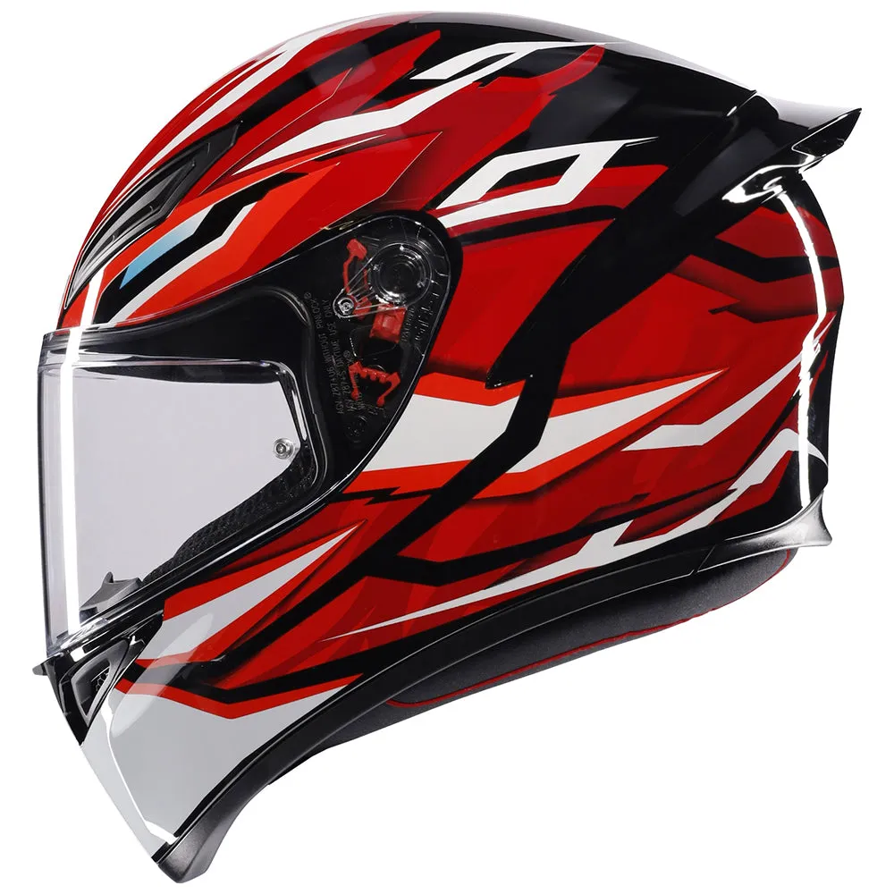 AGV K1 S [LION BLACK/RED/WHITE] E22.06