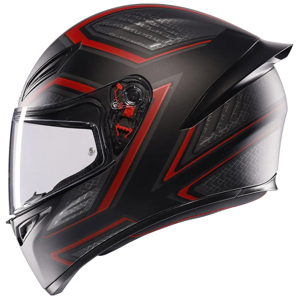 AGV K1 S [SLING MATT BLACK/RED] E22.06