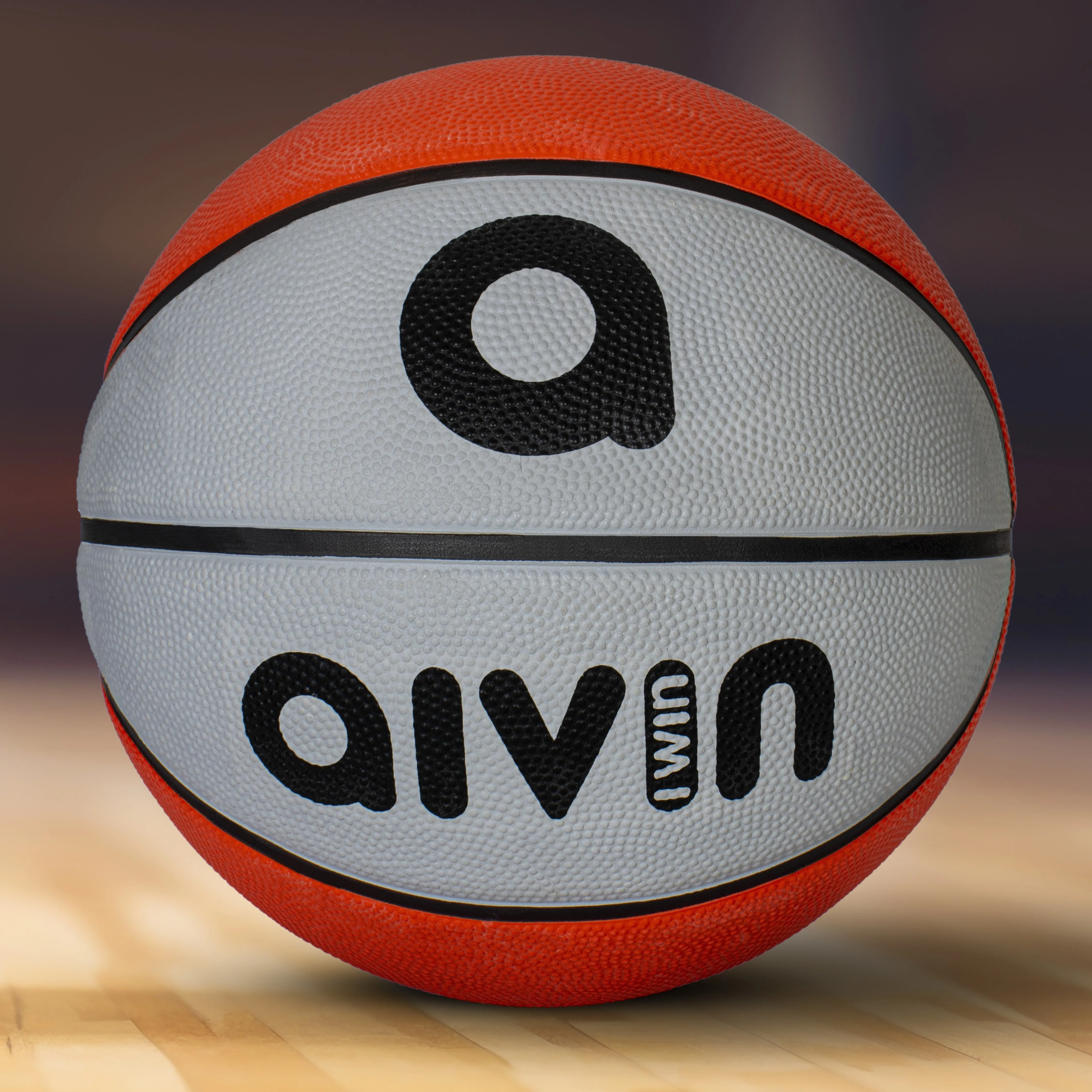 AIVIN ON SET BASKETBALL - GREY RED NO. 7