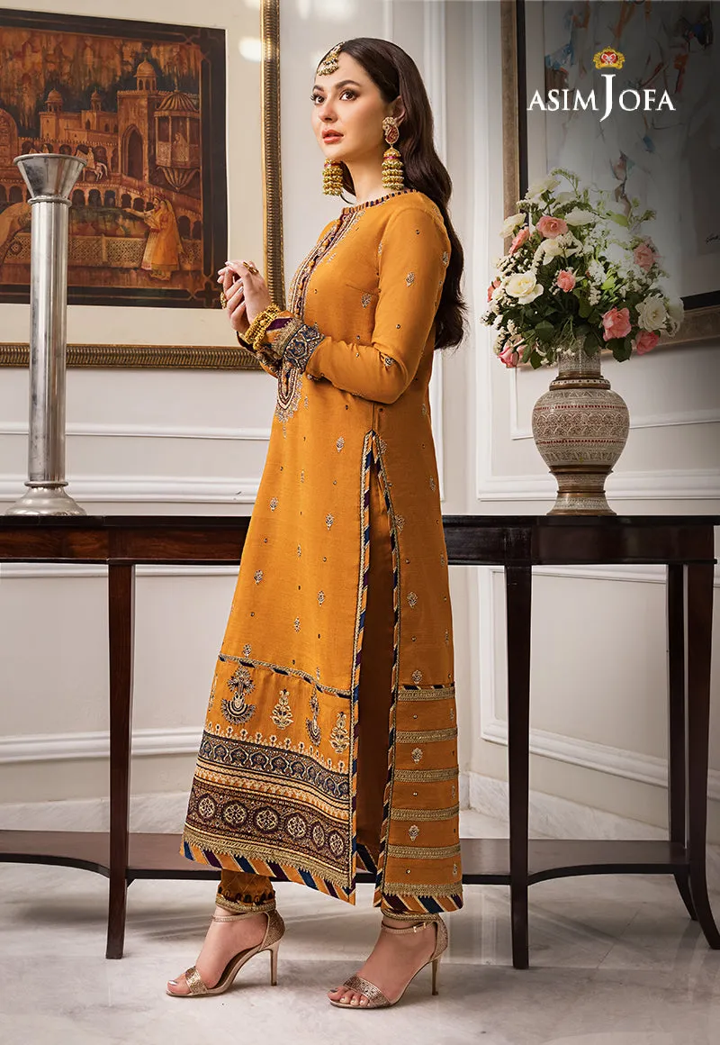 AJZS-11 | Asim Jofa Zari Sitara Luxury Eid Festive Collection 2023 | Unstitched Embrodried Suits