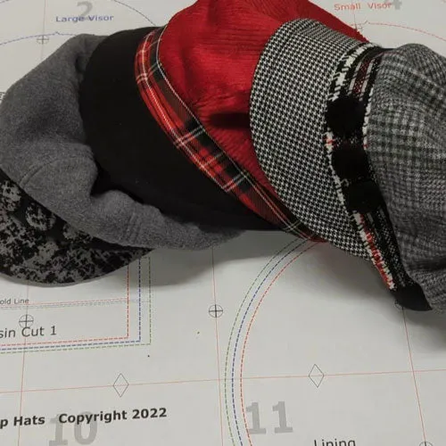 Amazing fabulous Boho Cap, great for any season, in digital format, 3 adult head sizes
