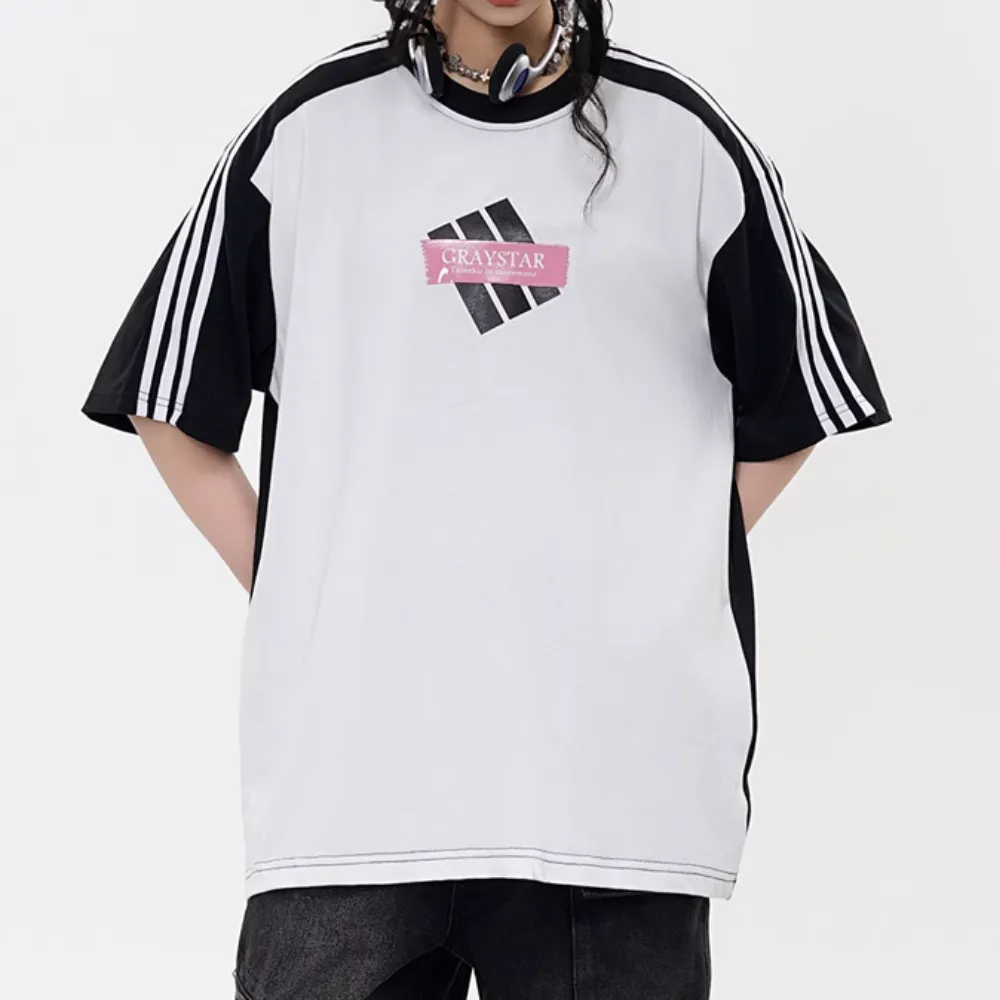 American Sports Raglan Printed T-shirt