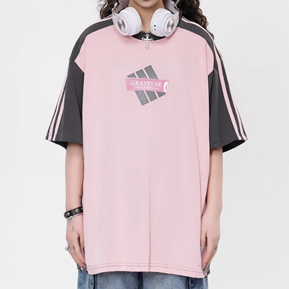 American Sports Raglan Printed T-shirt