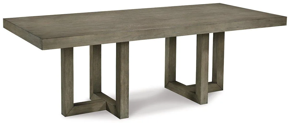 Anibecca Gray Dining Table