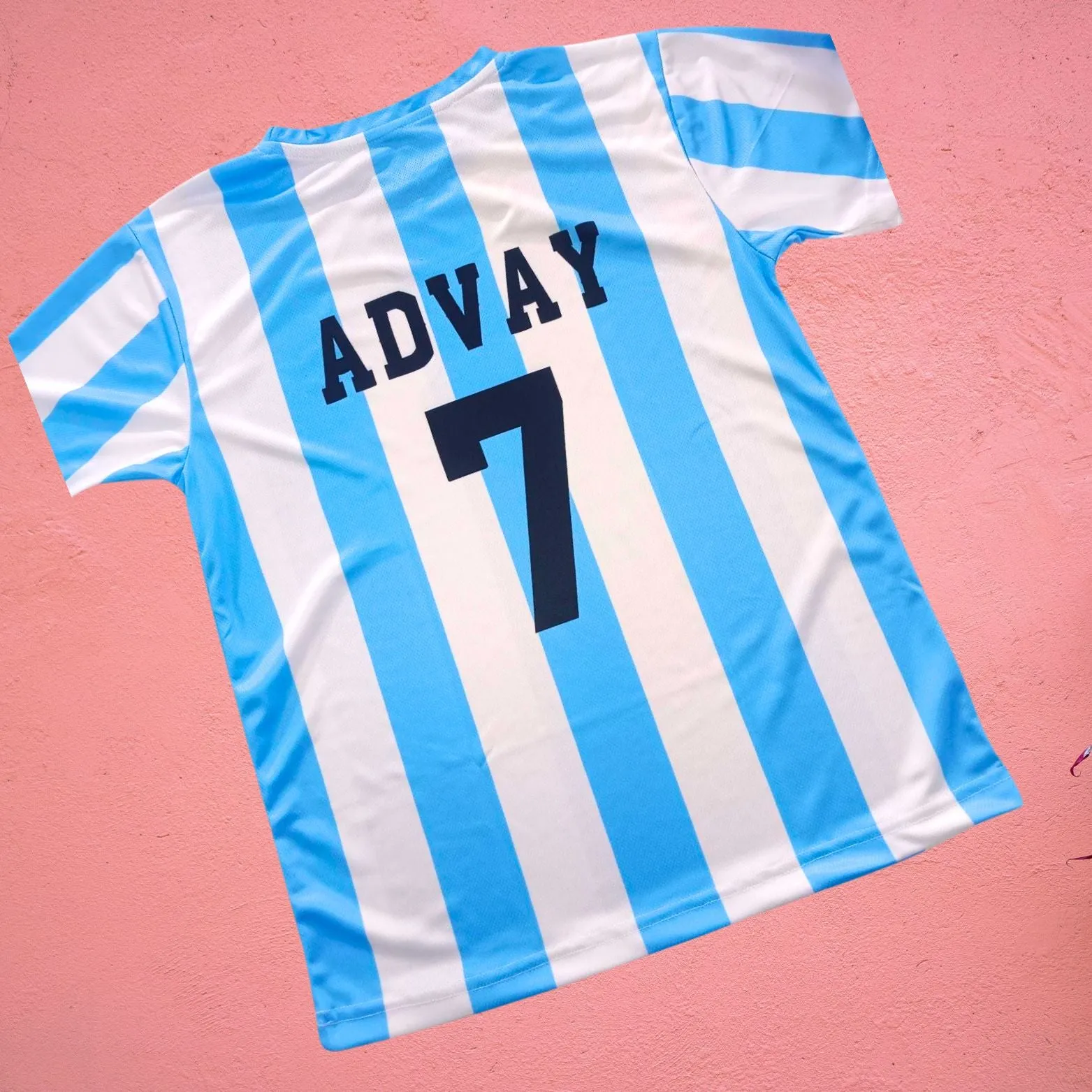 Argentina Legend Jersey for Football Enthusiasts | Personalize Name & Number Jersey with Matching Shorts