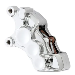 Arlen Ness Front Right 6 Piston Caliper for 11.8" Rotors Chrome 02-216