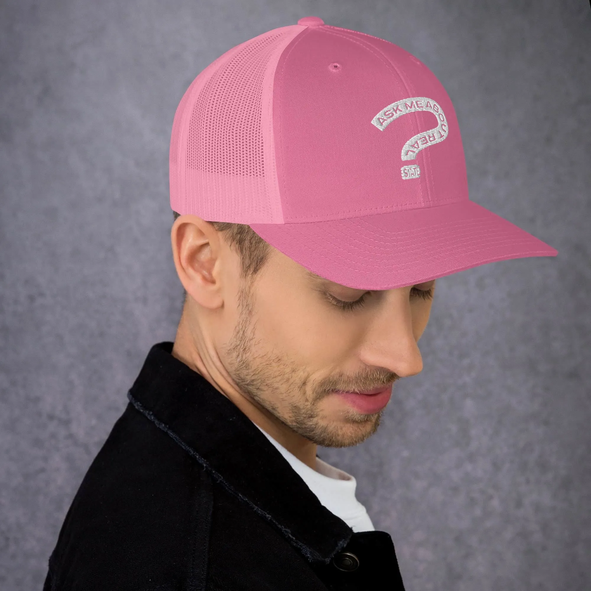 Ask Me About Real Estate Trucker Cap