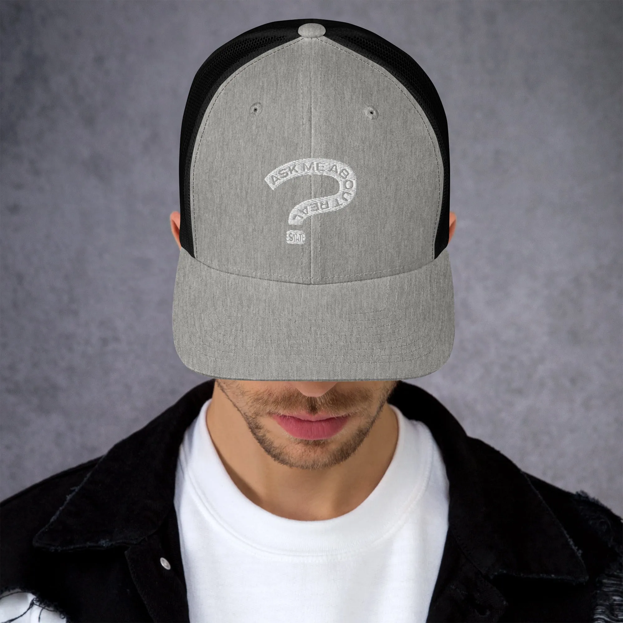 Ask Me About Real Estate Trucker Cap