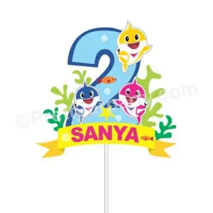 Baby Shark Cake Topper