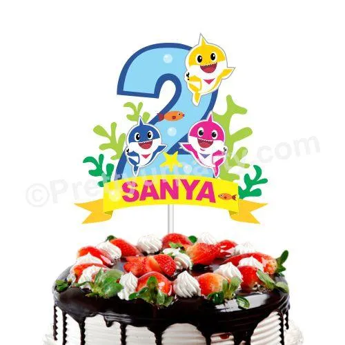 Baby Shark Cake Topper
