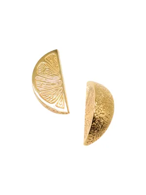 Balmain Gold Citrus Earrings