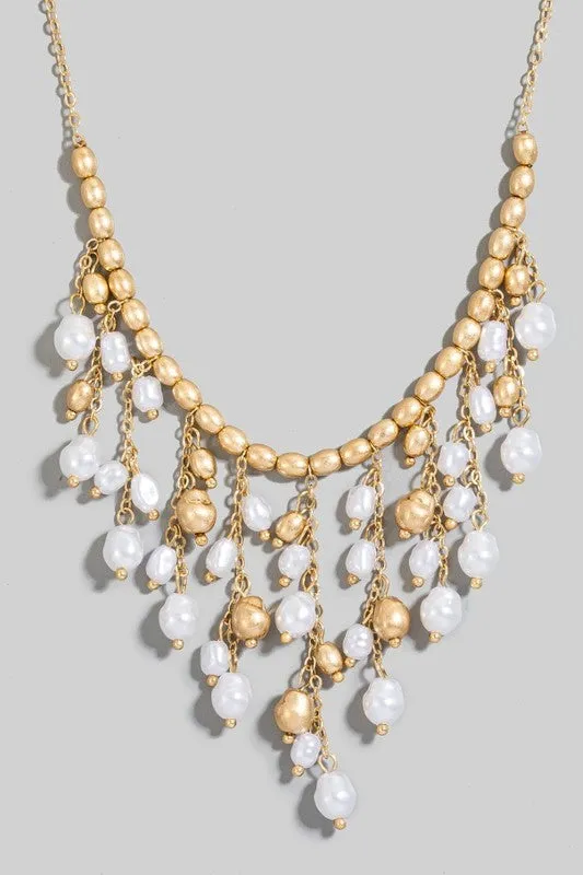 Barnes Pearl Chain Necklace
