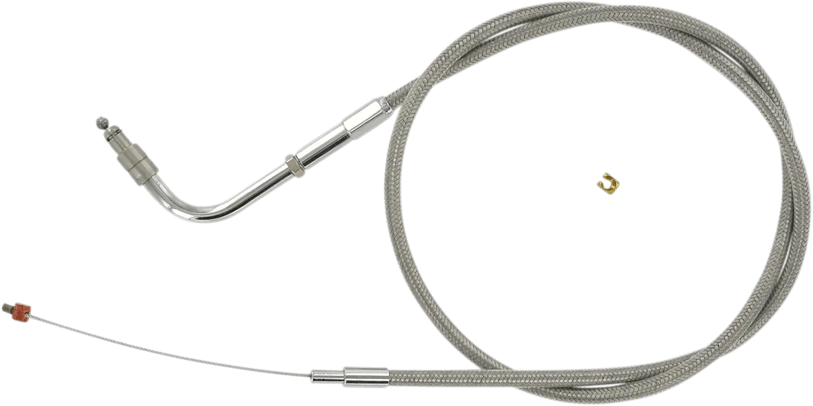 Barnett 102-30-30012 Stainless Clear-Coated Throttle Cable