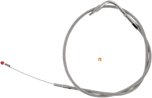 Barnett 102-30-40012 Stainless Clear-Coated Idle Cable