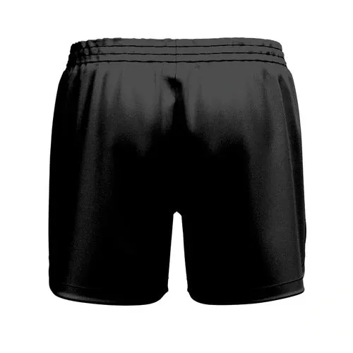 Baulkham Hills Curved Hem Black SlimFit HP Shorts Pro Girls/Ladies