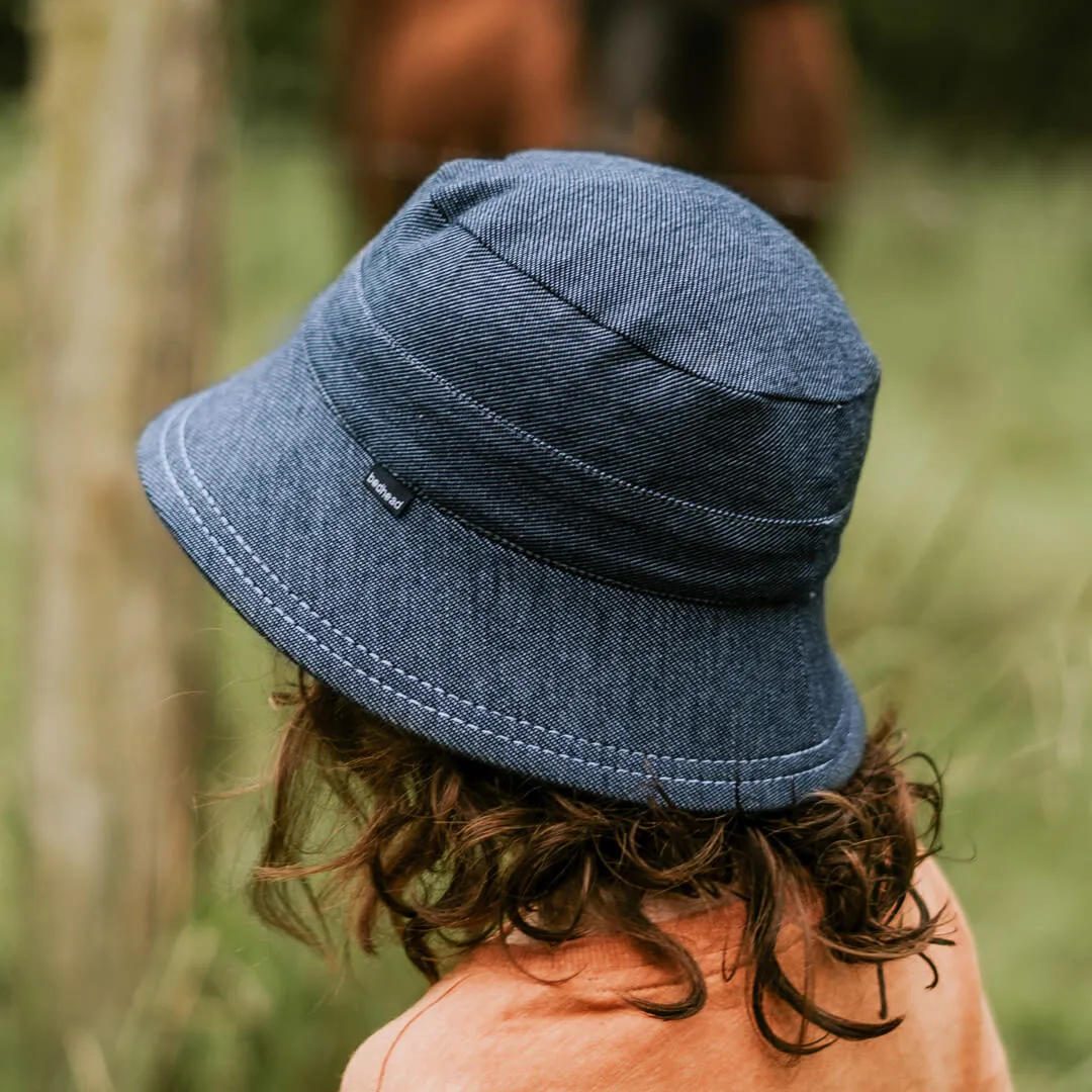 Bedhead Hats | Kids Bucket Hats - Denim