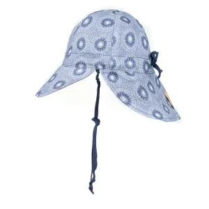 Bedhead Reversible Baby Flap Sun Hat-Norman/Indigo XS