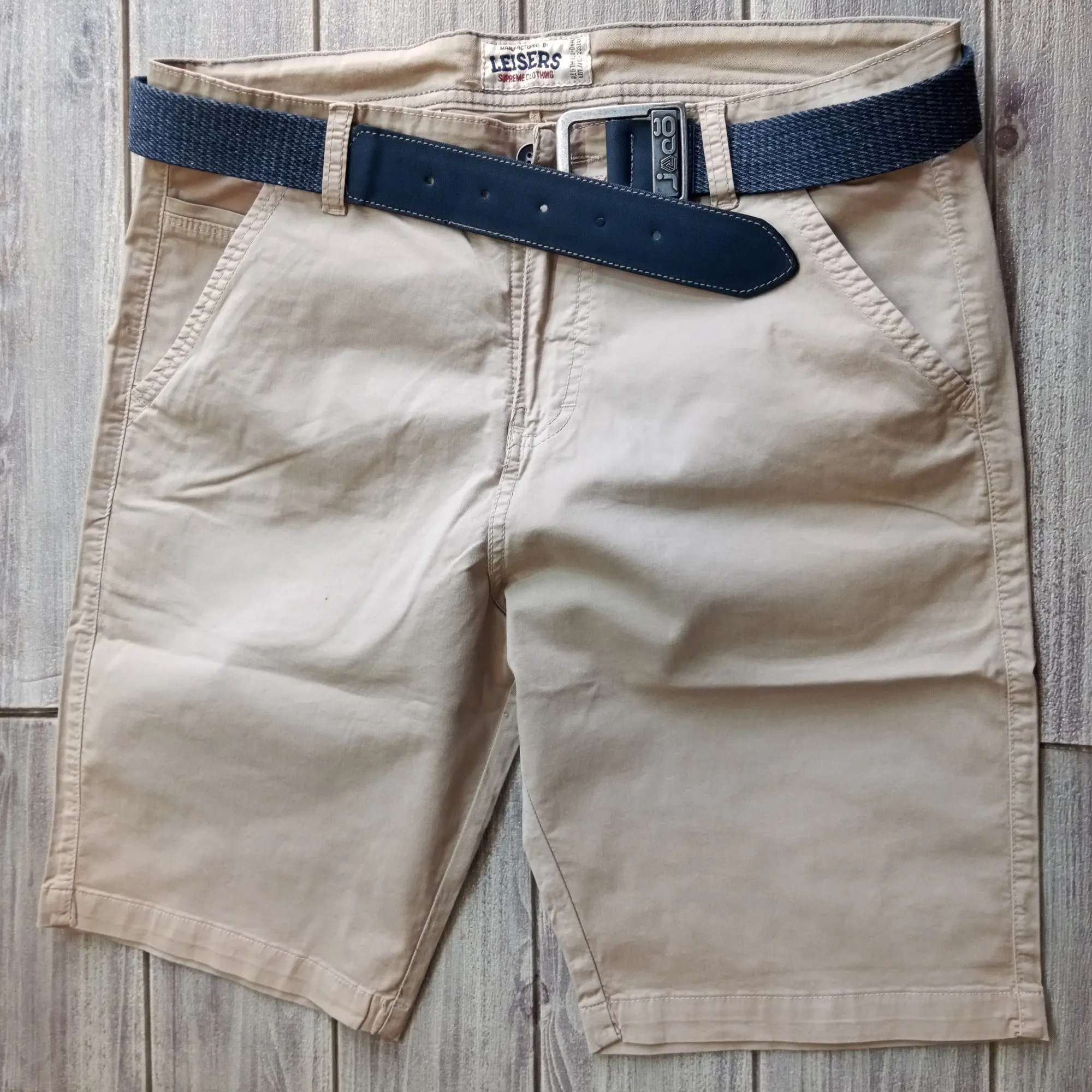 Bermuda Drill Liesers - Beige