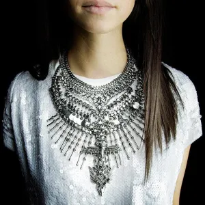 Big Vintage Statement Necklace