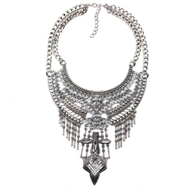 Big Vintage Statement Necklace