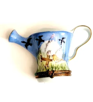 Birds in a field Watering Can