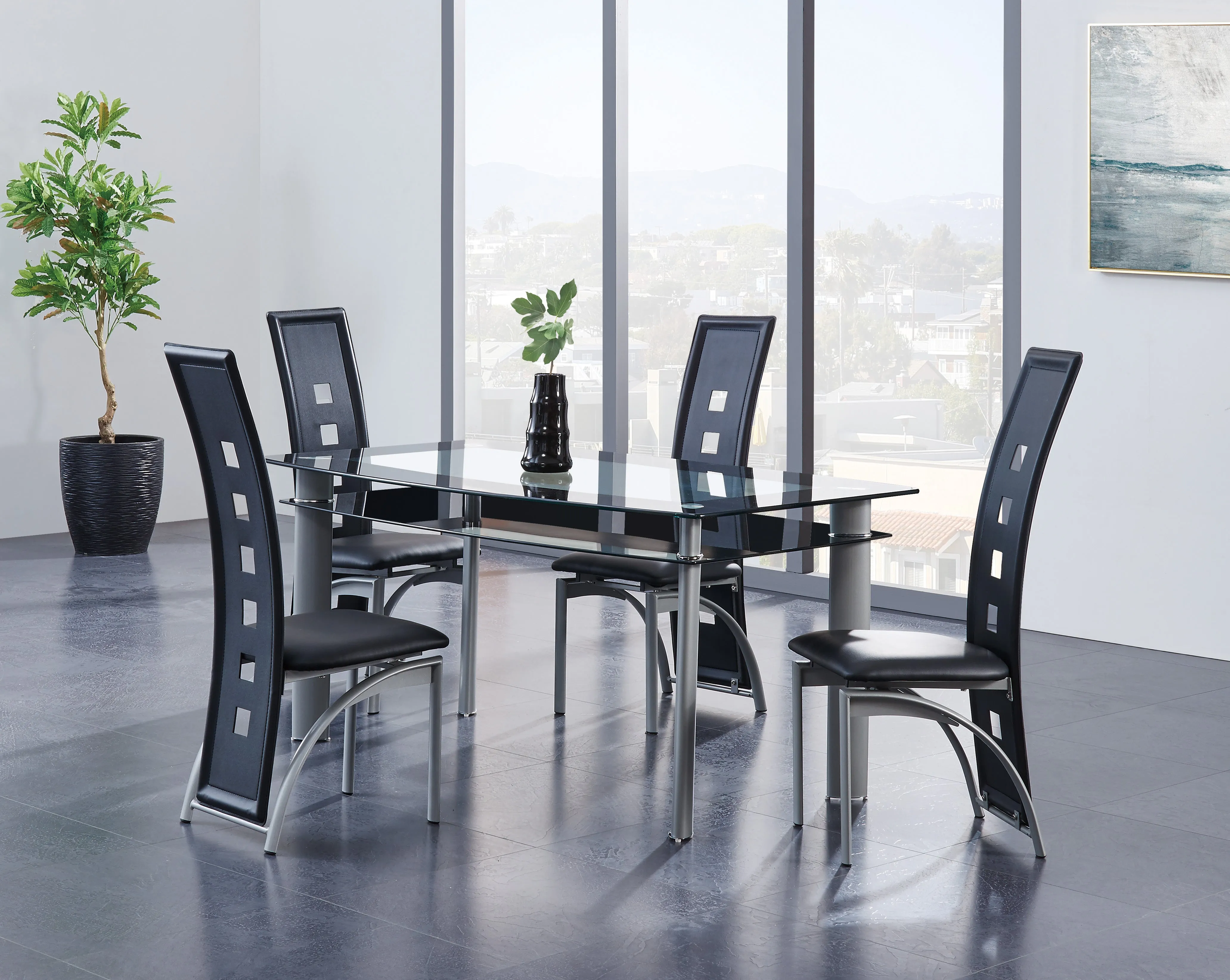 Black Dining Table