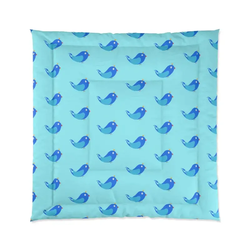 Blue Birds Cozy Tee Trendy Fashion Statement