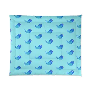 Blue Birds Cozy Tee Trendy Fashion Statement