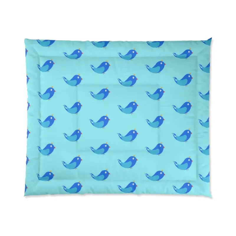 Blue Birds Cozy Tee Trendy Fashion Statement