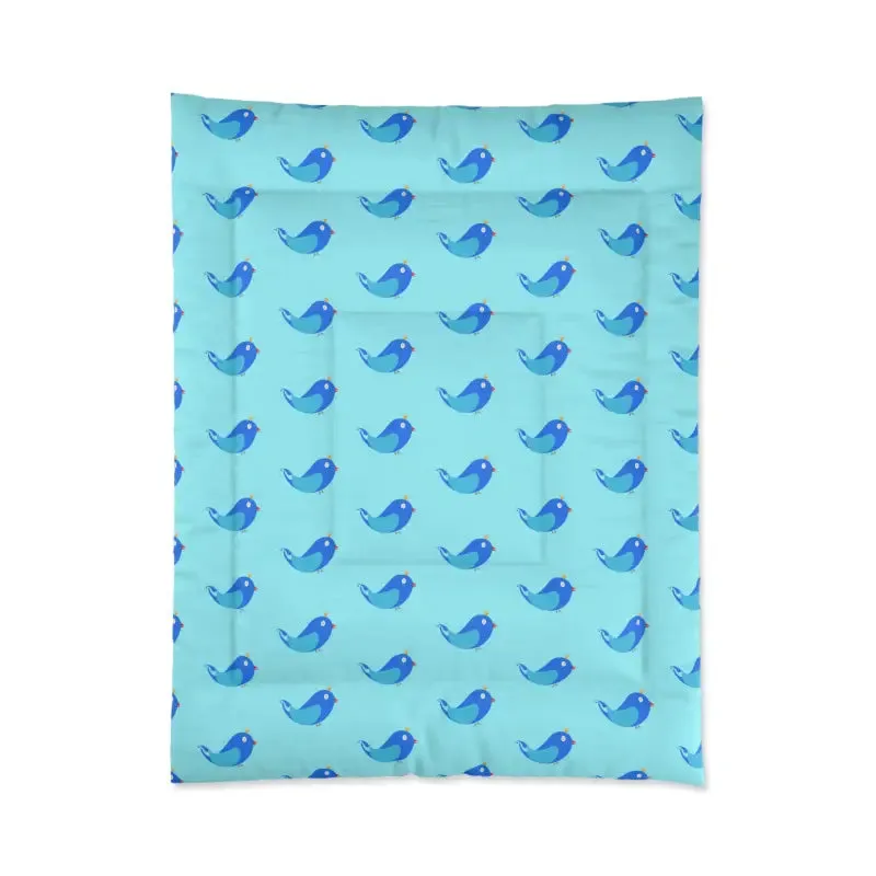 Blue Birds Cozy Tee Trendy Fashion Statement