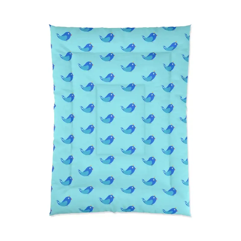 Blue Birds Cozy Tee Trendy Fashion Statement