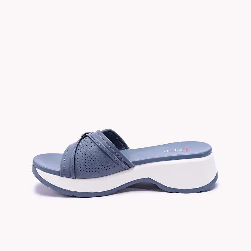 Blue Comfy Casual Slippers 0413329