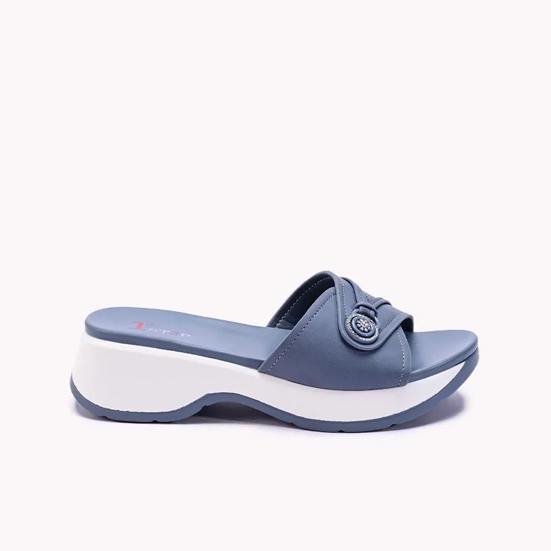 Blue Comfy Casual Slippers 0413329