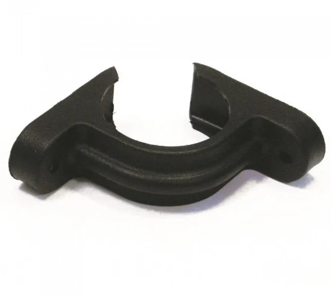 Brett Martin Corner Round 68mm Cast Iron Effect Corner Downpipe Bracket (BR2507LCI)