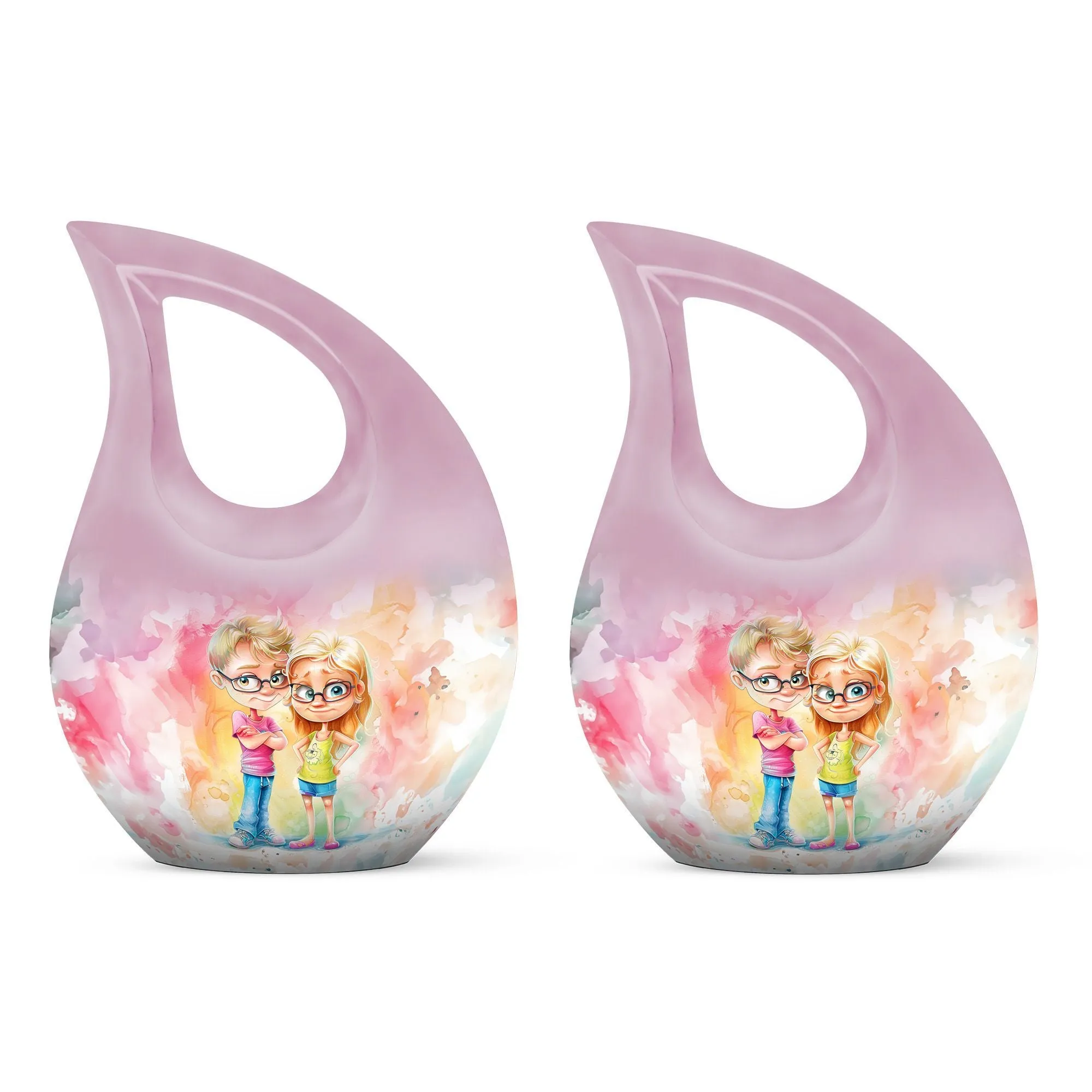 Brother and Sister Memorial Extra Large Cremation Urn