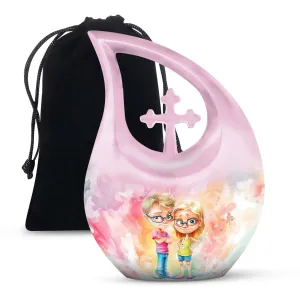 Brother and Sister Memorial Extra Large Cremation Urn