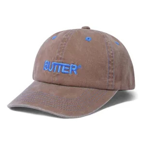 Butter Goods - Rounded Logo 6 Panel Cap Bark