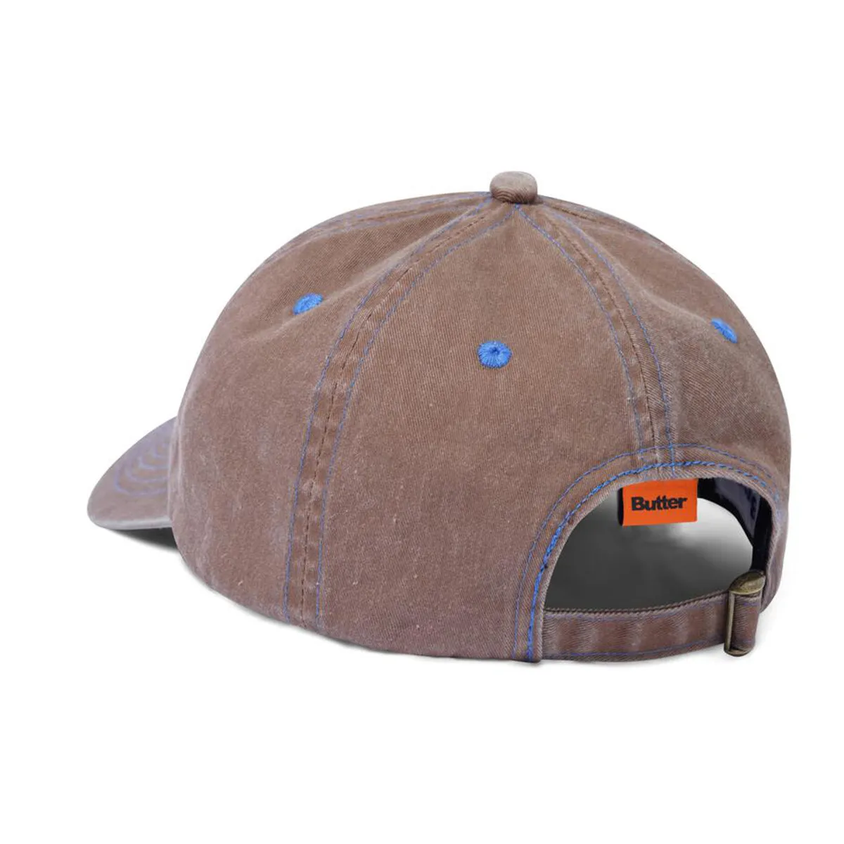 Butter Goods - Rounded Logo 6 Panel Cap Bark