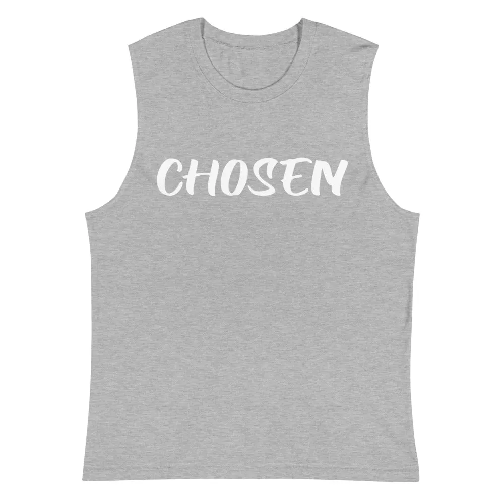 Buy Chosen Muscle Unisex Shirt, Top - Share the Message
