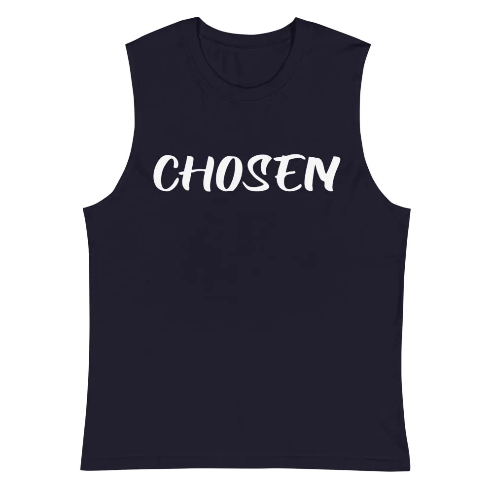 Buy Chosen Muscle Unisex Shirt, Top - Share the Message